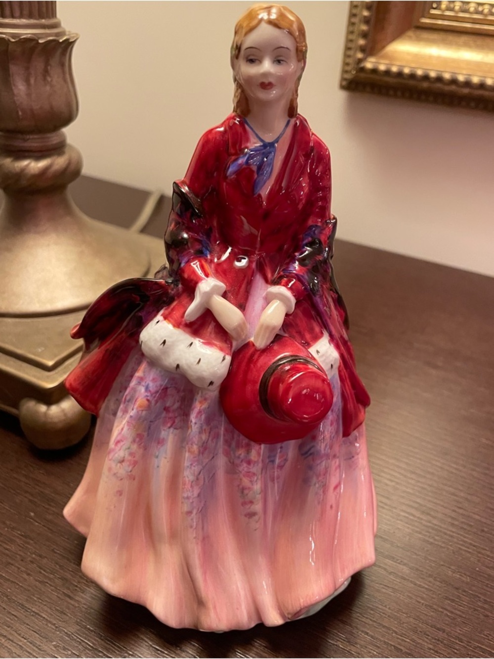 Rare Paragon vintage "Lady Camille" porcelain figurine